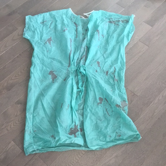 2 piece Bloody Surgeon’s Robe - Picture 3 of 4